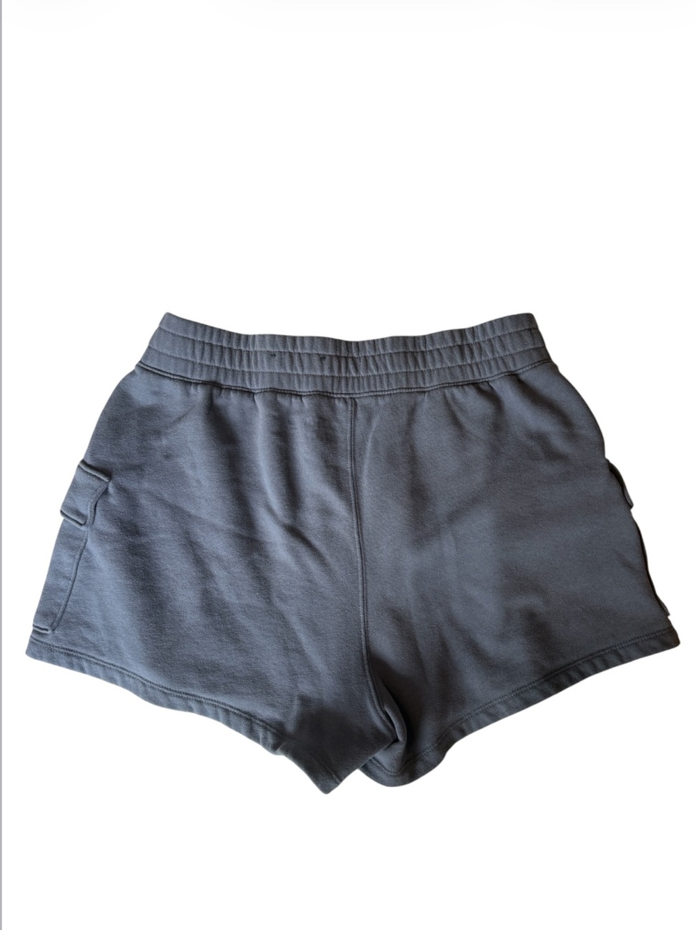 Hollister Fleece Blue-Grey Shorts - Picture 2 of 2